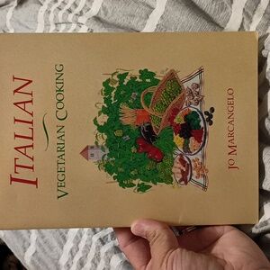 Vintage Italian Vegetarian Cooking by Jo Marca gelo recipe book